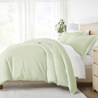 Linen Market Duvet Cover King Size (Sage) - Experience Hotel-Like Comfort With Unparalleled Softness, Exquisite Prints & Solid C