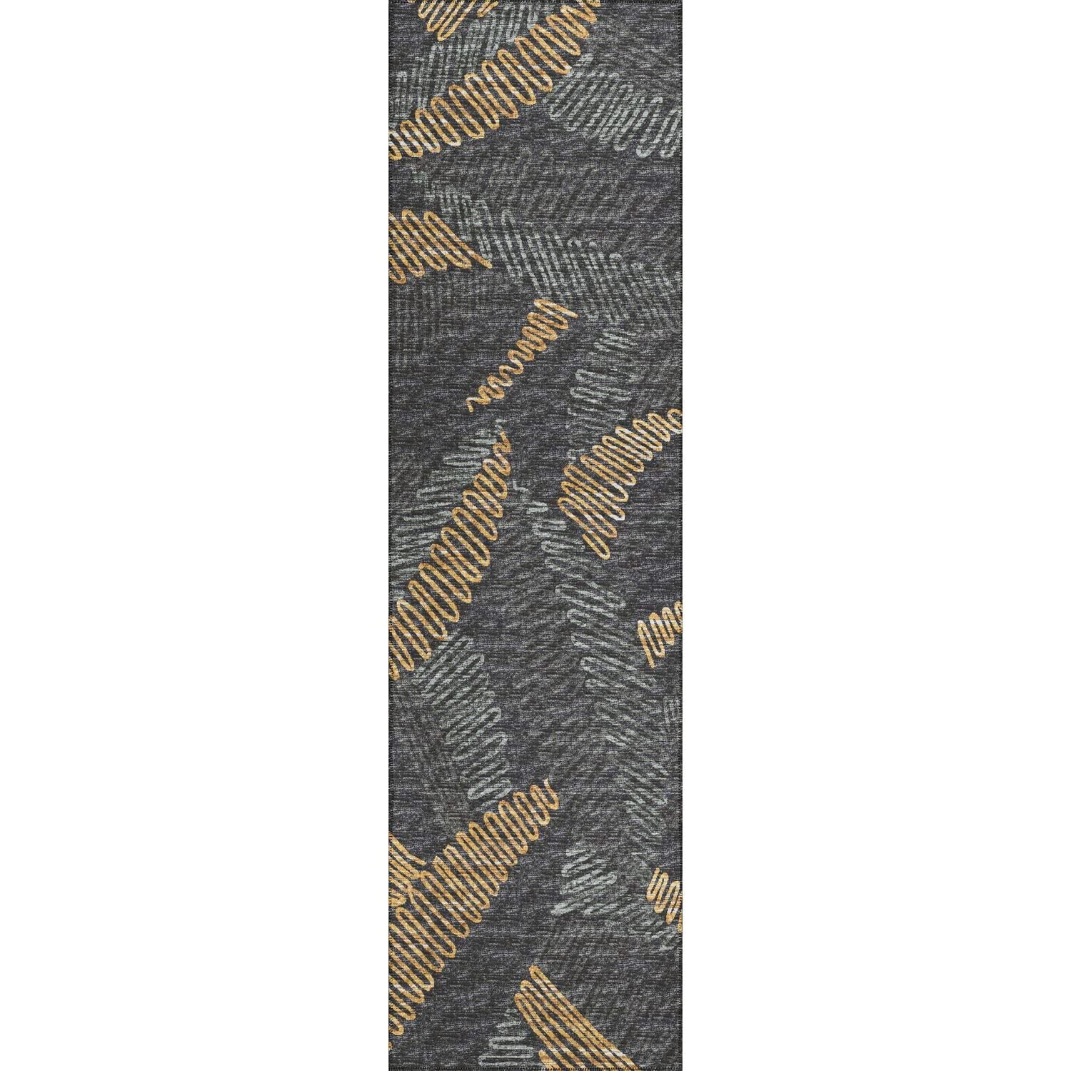 Sedona Sn11 Grey Transitional Rug Runner 2' 3" X 12'