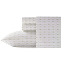 Tommy Bahama - King Sheets, Cotton Percale Bedding Set, Crisp & Cool, Stylish Home Decor (Pineapple Pinstripe Green, King)