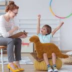 Isaacalyx Large Dino Nugget Pillow, 24 Inch Brontosaurus-Soft Dinosaur Nuggets Pillow For Birthday Gifts, Theme Party Decoration