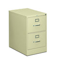 HON 310 Series Vertical File Cabinet Legal Width, 2 Drawers, Putty