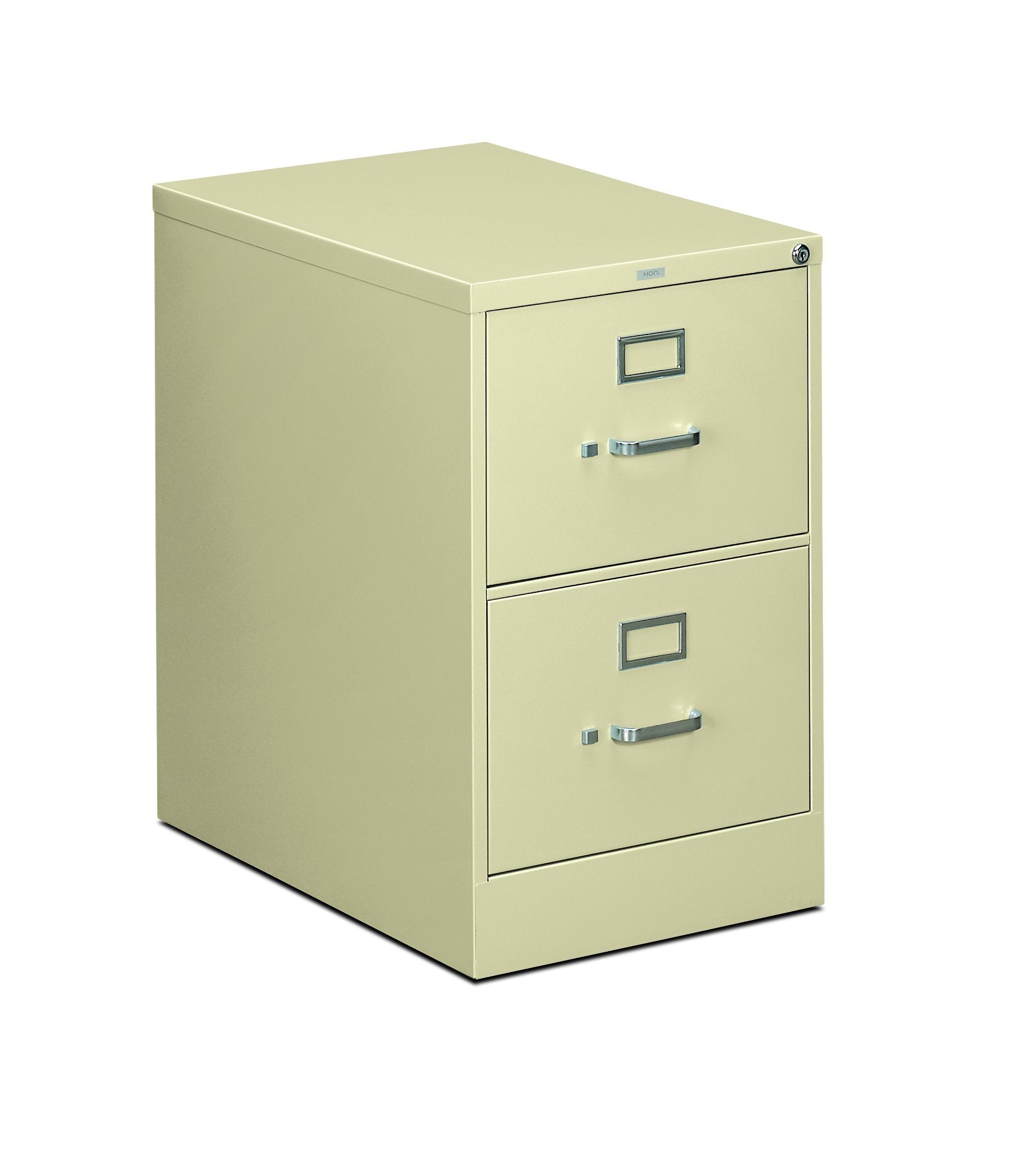 HON 310 Series Vertical File Cabinet Legal Width, 2 Drawers, Putty