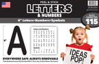 The Peel People Peel And Stick Letters And Numbers - Acid-Free, Non-Toxic, Use Indoors Or Outdoors, Made In The Usa, 115 4-Inch