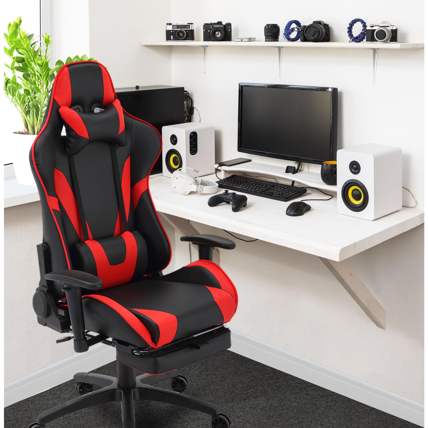 Hanover Commando Gas Lift 2-Tone Gaming Chair - Thumbnail 2