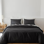 Heimenaogo Egyptian Cotton Duvet Cover Twin/Twin Xl Sateen Weave, Silky Soft And Breathable Bedding Set With Zipper Closure, Lon