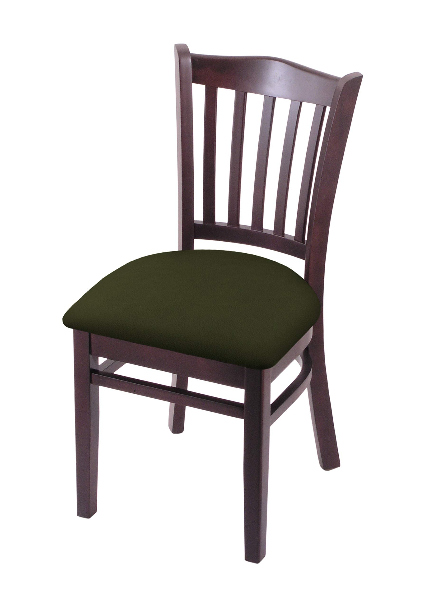 Holland Bar Stool Co. 3120 18 Chair with Dark Cherry Finish and Canter Pine Seat