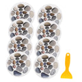 Zerodeko Garlic Holder 8pcs Floor Stickers Sticker Sheets for Kids Bathroom Mats for Floor Bathtub Stickers Non Slip for Adults 