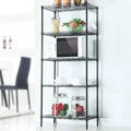 Storack 5Tier Tall Adjustable Wire Rack | Heavy Duty Steel Storage Shelf For Pantry, Garage & Shop | 60L X 35W X 182H Cm | Vent