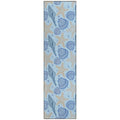 Seabreeze Sz4 Blue Coastal Rug Runner 2' 3" X 7 ' 6"