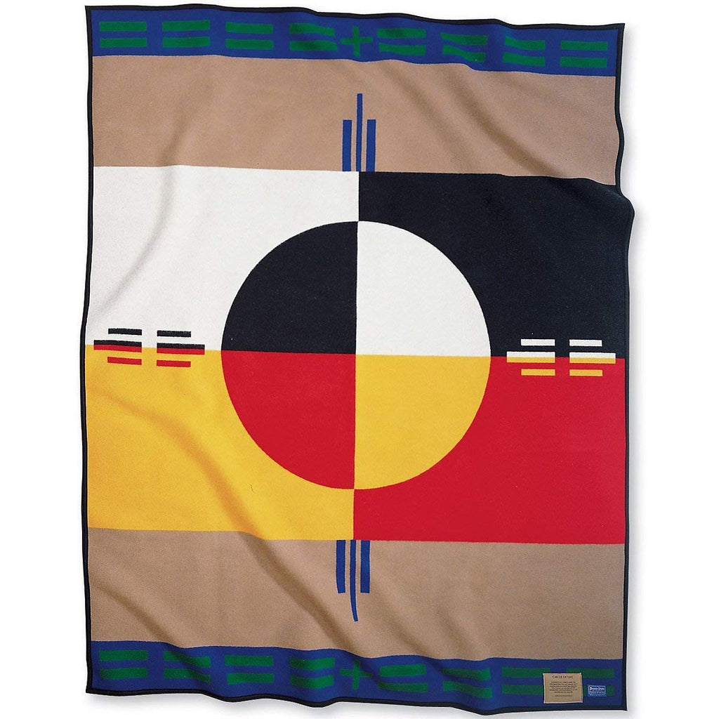 Pendleton Wool Blanket, Elders/Circle Of Life, One Size