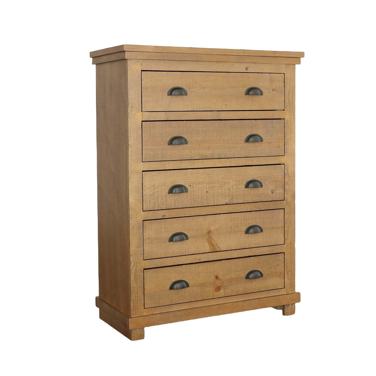 Progressive Furniture Willow Chest, 38&quot; W X 18&quot; D X 53&quot; H, Distressed Pine