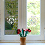 39 Pieces Birds Static Window Clings Anti Collision Window Decals For Bird Strikes, Glass Door Window Stickers, Stop Birds Flyin