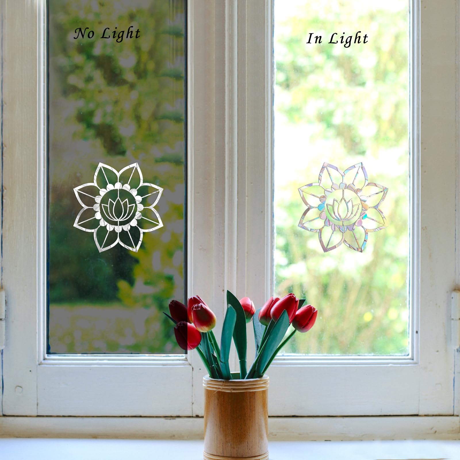 39 Pieces Birds Static Window Clings Anti Collision Window Decals For Bird Strikes, Glass Door Window Stickers, Stop Birds Flyin