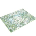 Safavieh Madison Collection Area Rug - 8' X 10', Green & Turquoise, Boho Abstract Distressed Design, Non-Shedding & Easy Care, I