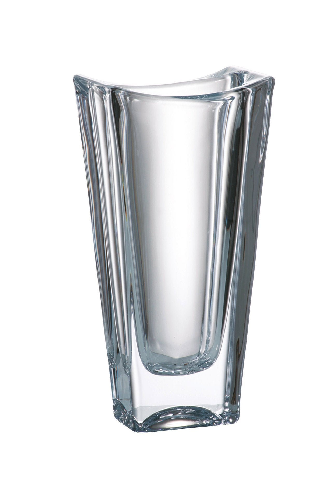 Barski - European Glass - Crystalline - Vase - 10 Height - Made in Europe