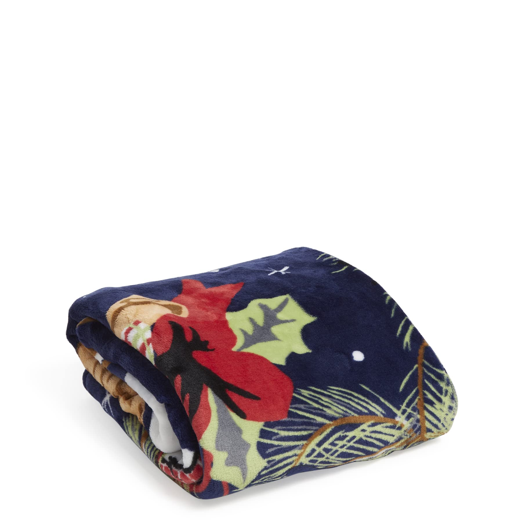Vera Bradley Women'S Fleece Plush Throw Blanket, Unicorn, 80 X 50