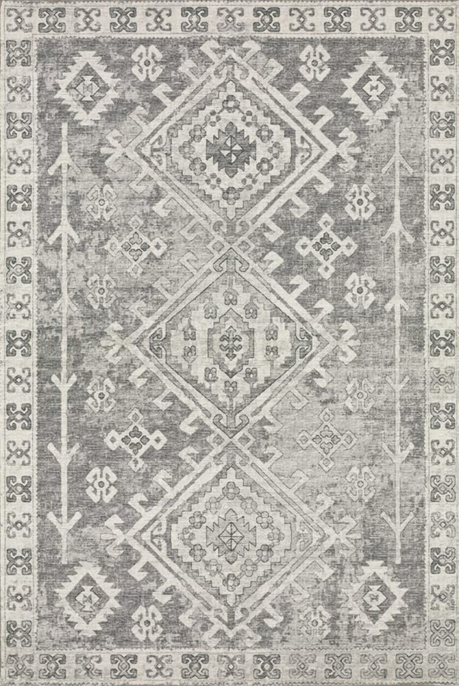 Dalyn Rugs Brisbane Br2 Aztec Medalion Silver 8' Round