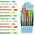Tiny Mills 24 Pcs Christian Religious Multi Point Pencils Jesus Loves You Multi Point Stackable Pencil With Eraser For Sunday Sc