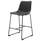 npd furniture and more Vesta KD PU Counter Stool, (Set of 2)