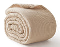 Kozyhvn 100% Cotton King Size Blankets for Bed 108  x 90 , 6 Layers Cooling and Soft Muslin Throw Blanket, Lightweight Quilt Bed