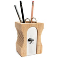 Suck Uk Wood Pen Holder & Pencil Holder Office Desk Accessories & Wooden Desk Decor & Desk Organizer Pencil Holder For Desk & Pe