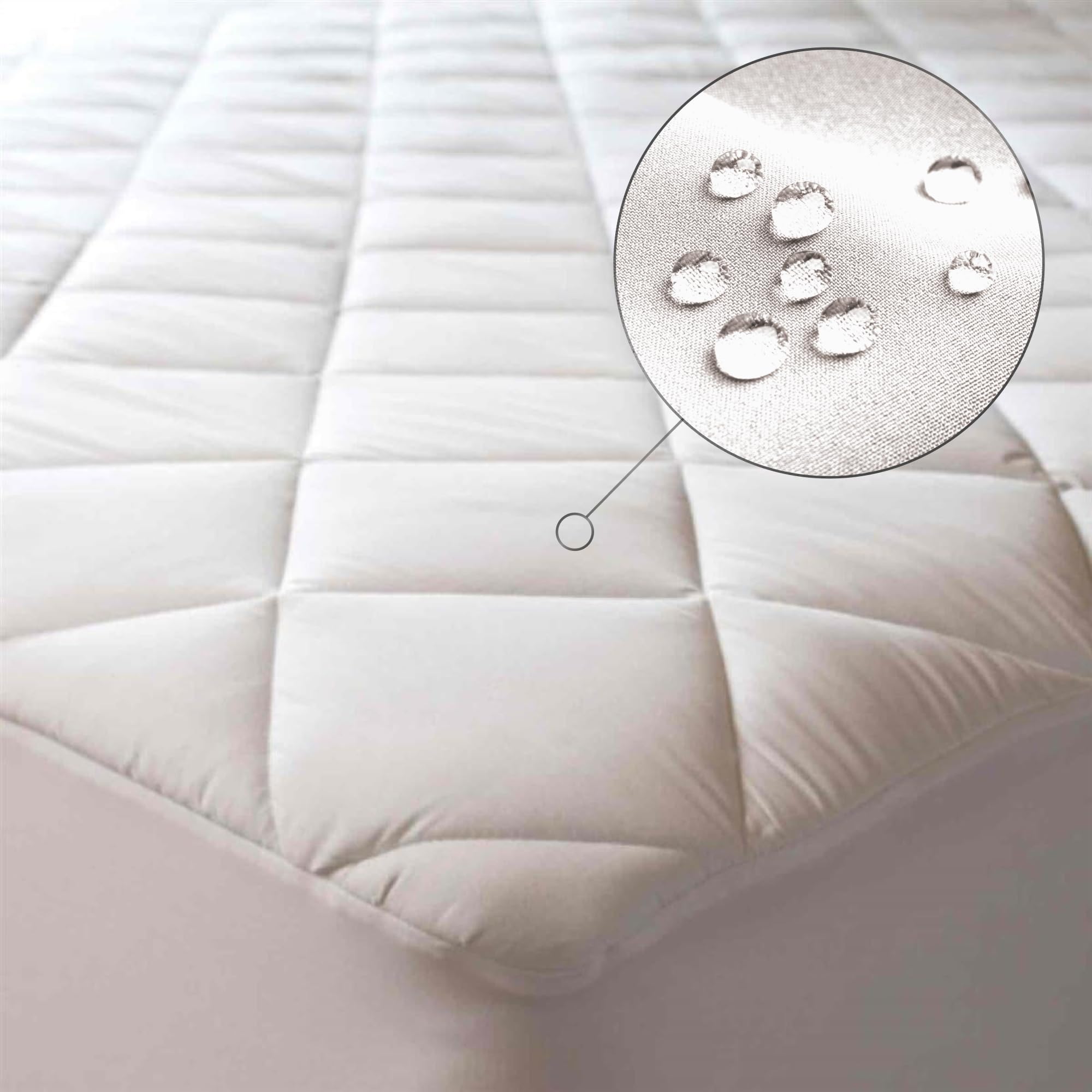Niagara Waterproof Mattress Protector King 78X80 Cover Deep Pocket Breathable Noiseless 8-20 Inches Bed Smooth Jersey Mattress P