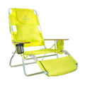 Ostrich Deluxe 3 in 1 Beach Chair with Face Opening - Portable, Reclining Lounger for Tanning - Face Hole for Reading on Stomach