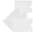 Minas Envelope 500 Key Card Holder/Credit Card Protector/Gift Card Sleeve, Plain White 2-3/8' X 3-1/2' (500 Sleeves)