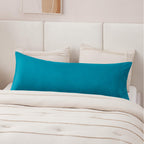 Bedsure Body Pillow Case Cover - Teal Polyester Microfiber Long Pillow Cases, Ultra Soft And Cozy Body Pillowcase With Envelope Closure, 1 Pack, 20X54 Inches