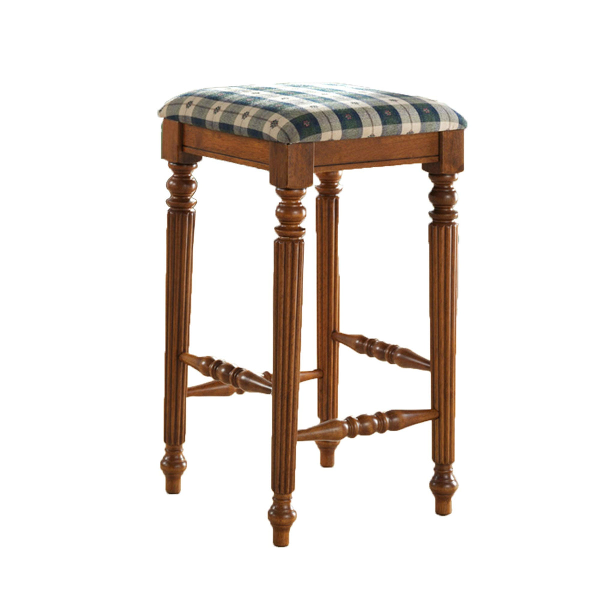 HomeRoots Two 29' Dark Oak Barstools