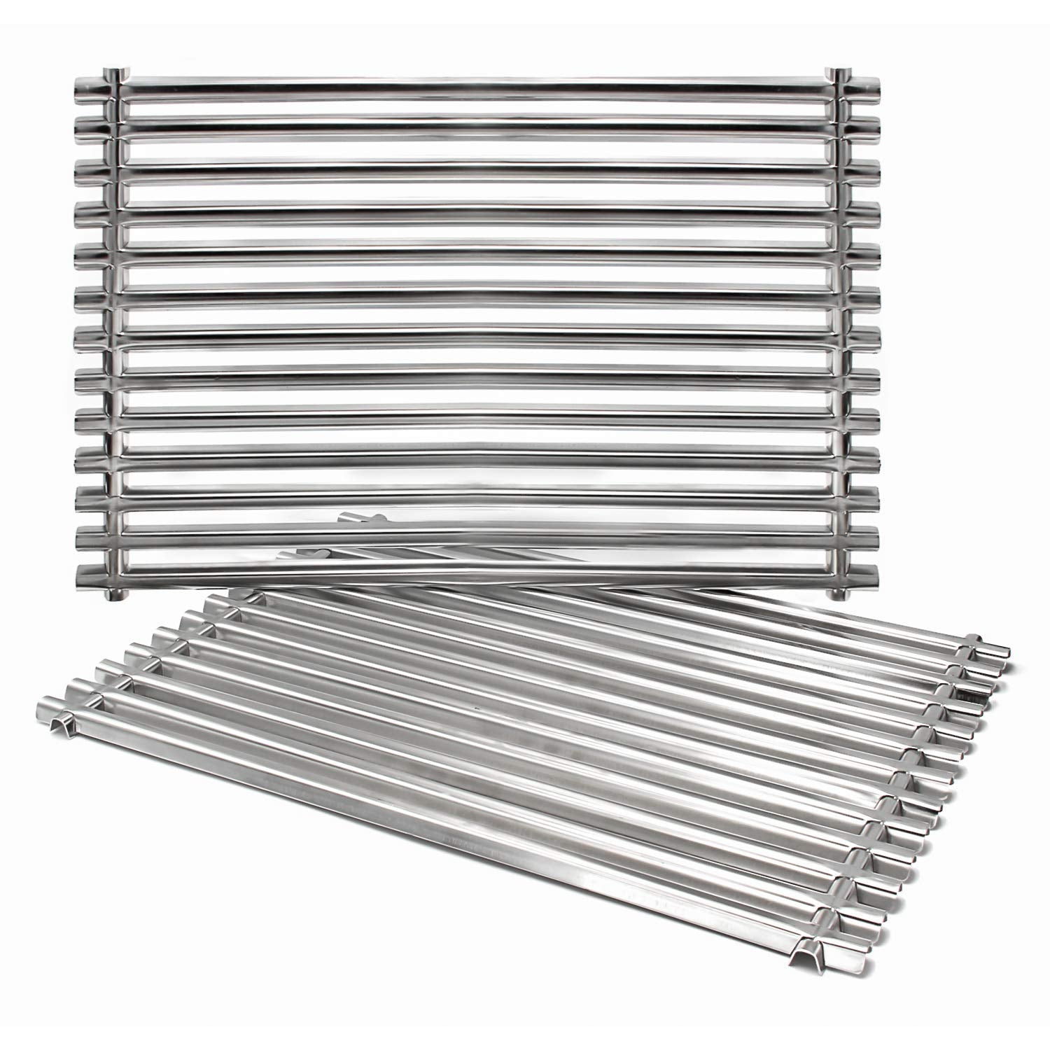 Hongso 7521 7522 7523 15' Stainless Steel Grill Grates For Weber Spirit 200 Series, Spirit E/S 200 & 210, Genesis Silver A, Spi