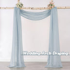 Donren Sheer Scarf Curtain For Bedroom - Window Topper Valance Voile Panel Classic For Sons/Boys/Seniors Room (W52 X L144, 1 Pac