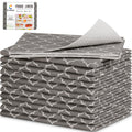Cooyes 2 in 1 Refrigerator Liners & Fresh mats for Fridge Drawer and Glass Shelves, Absorbent Crisper Mats Washable, BPAfree Clo