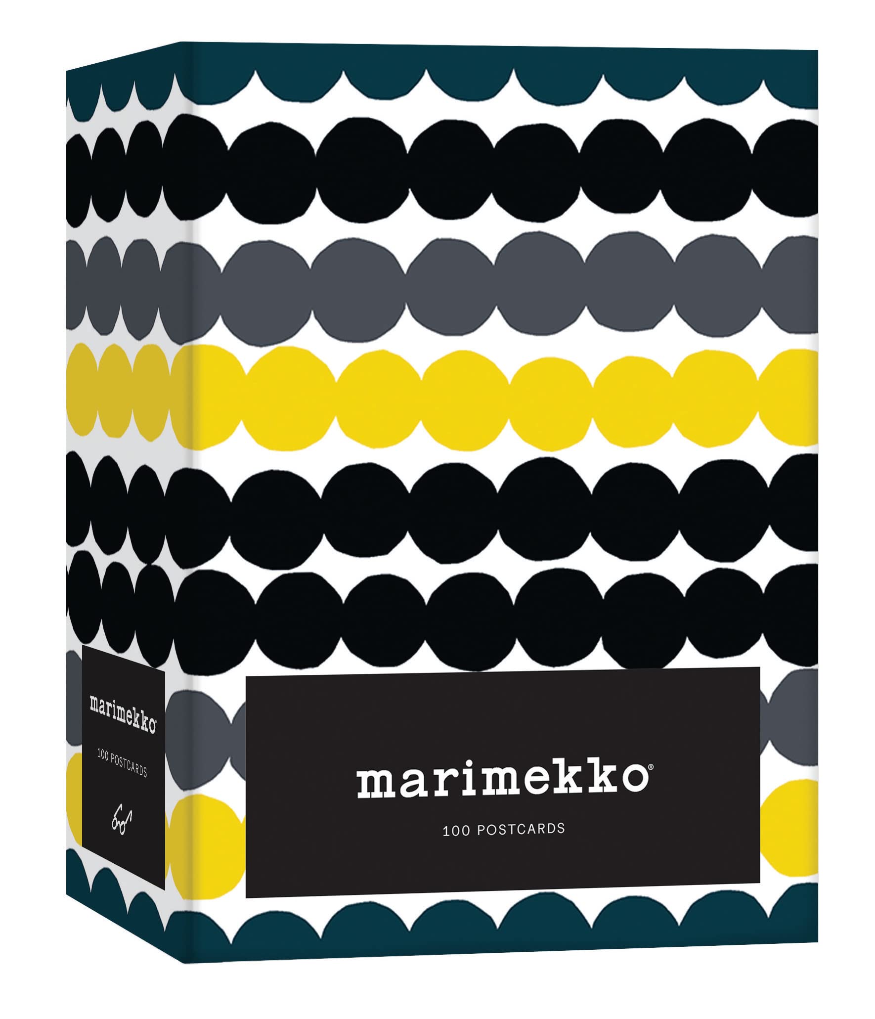 Marimekko Postcard Box: 100 Postcards (Marimekko Stationery Notecard Set, Blank Postcards For Thank You Notes)