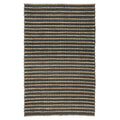 Kosas Home Alysa 30 x 96 Striped Jute Fabric Area Rug in Mineral Blue/Natural