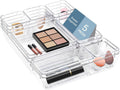 Earthcone Stationary Drawer Storage Organizer Transparent Drawer Divider Tray Acrylic Organizer (1Set Of 5Pcs)