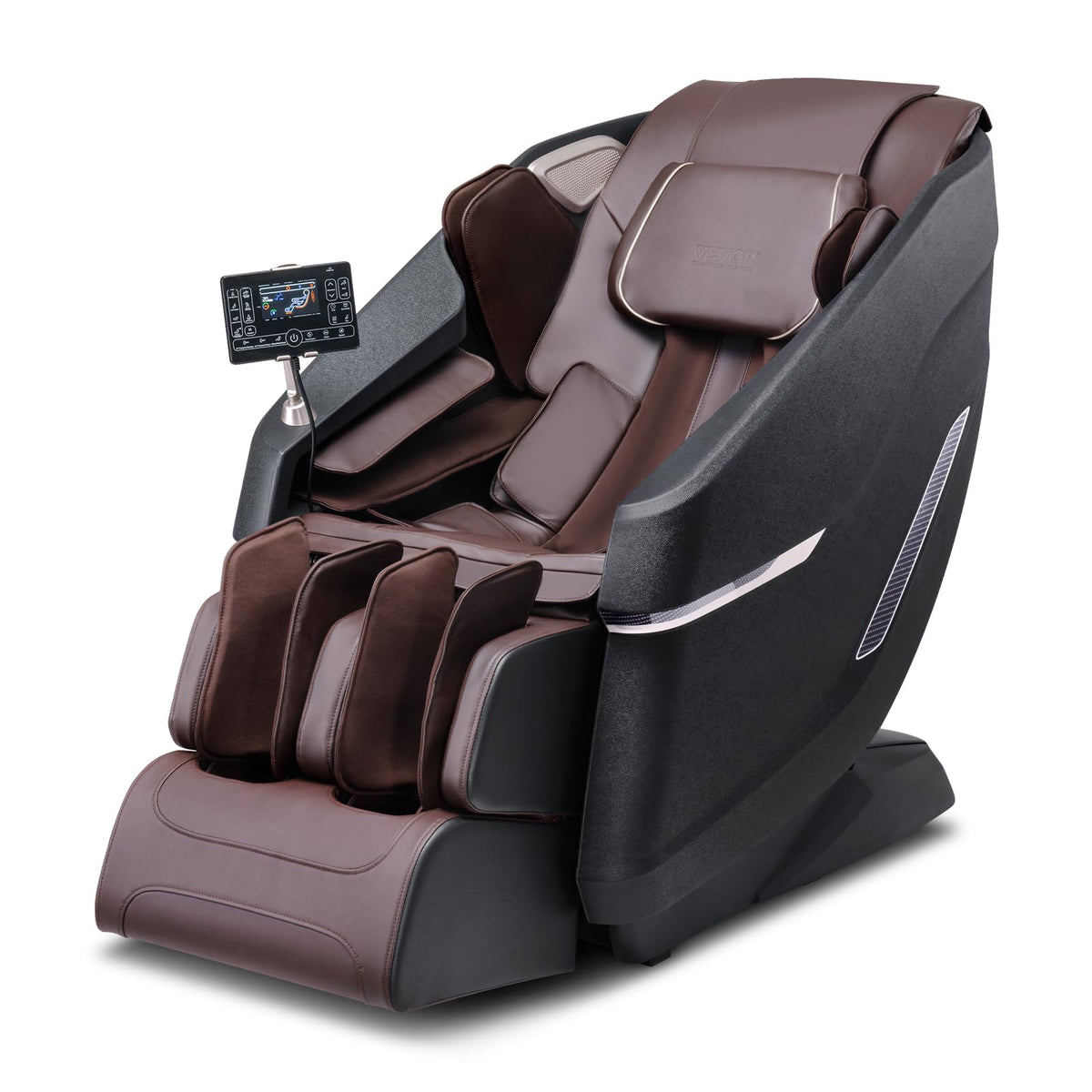 VEVOR Full Body Massage Chair, SL-Track Zero Gravity Massage Recliner, 4D Shiatsu, Body Scan, Heating, Bluetooth Speaker, Airbag