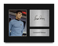 HWC Trading Leonard Nimoy Star Trek Gifts USL Printed Signed Autograph Picture for TV Show Fans - US Letter Size