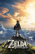 The Legend Of Zelda: Breath Of The Wild - Gaming Poster (Link/Sunset) (Size: 24 x 36)