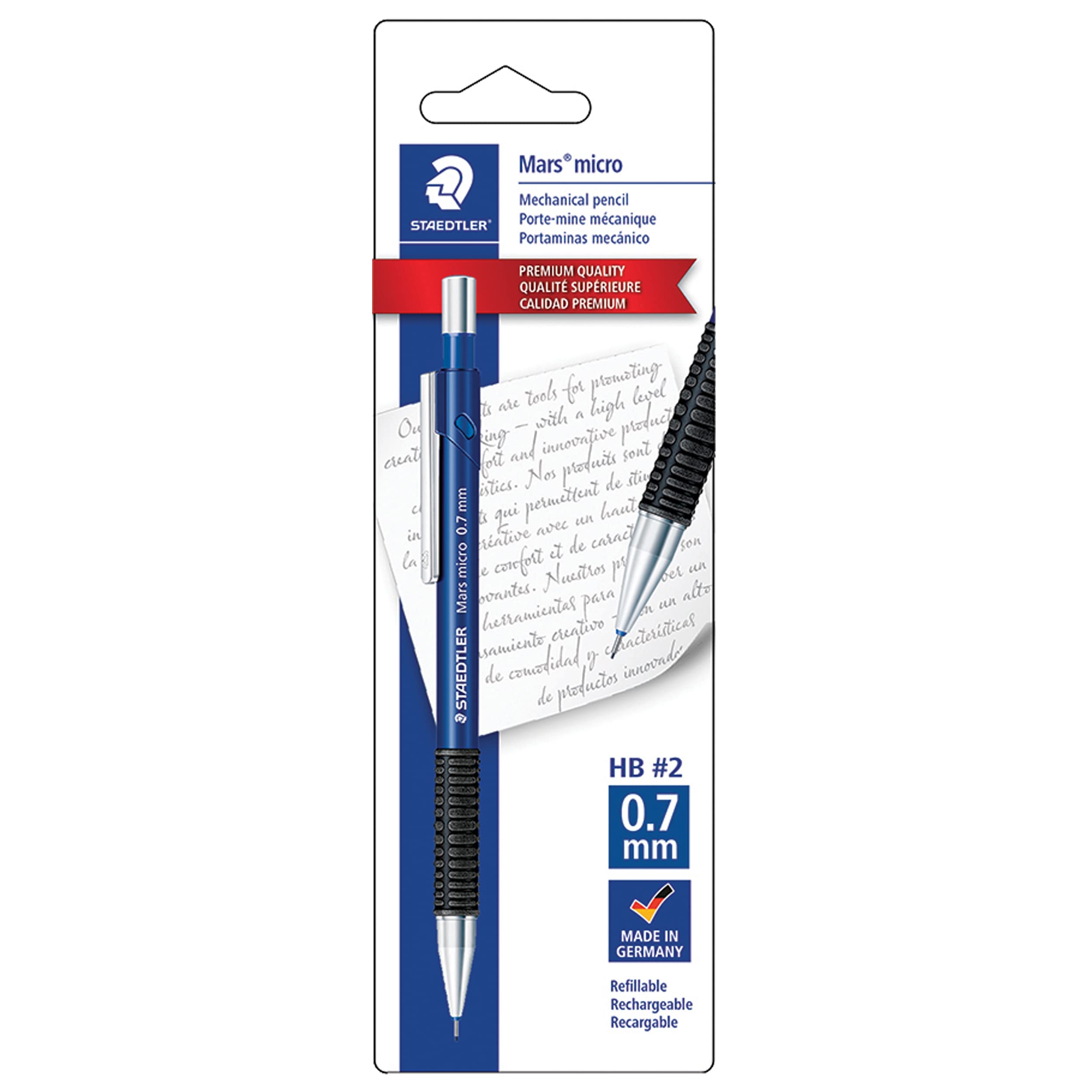 Staedtler Mars Micro 775 Mechanical Pencil 0.7Mm 77507Bk