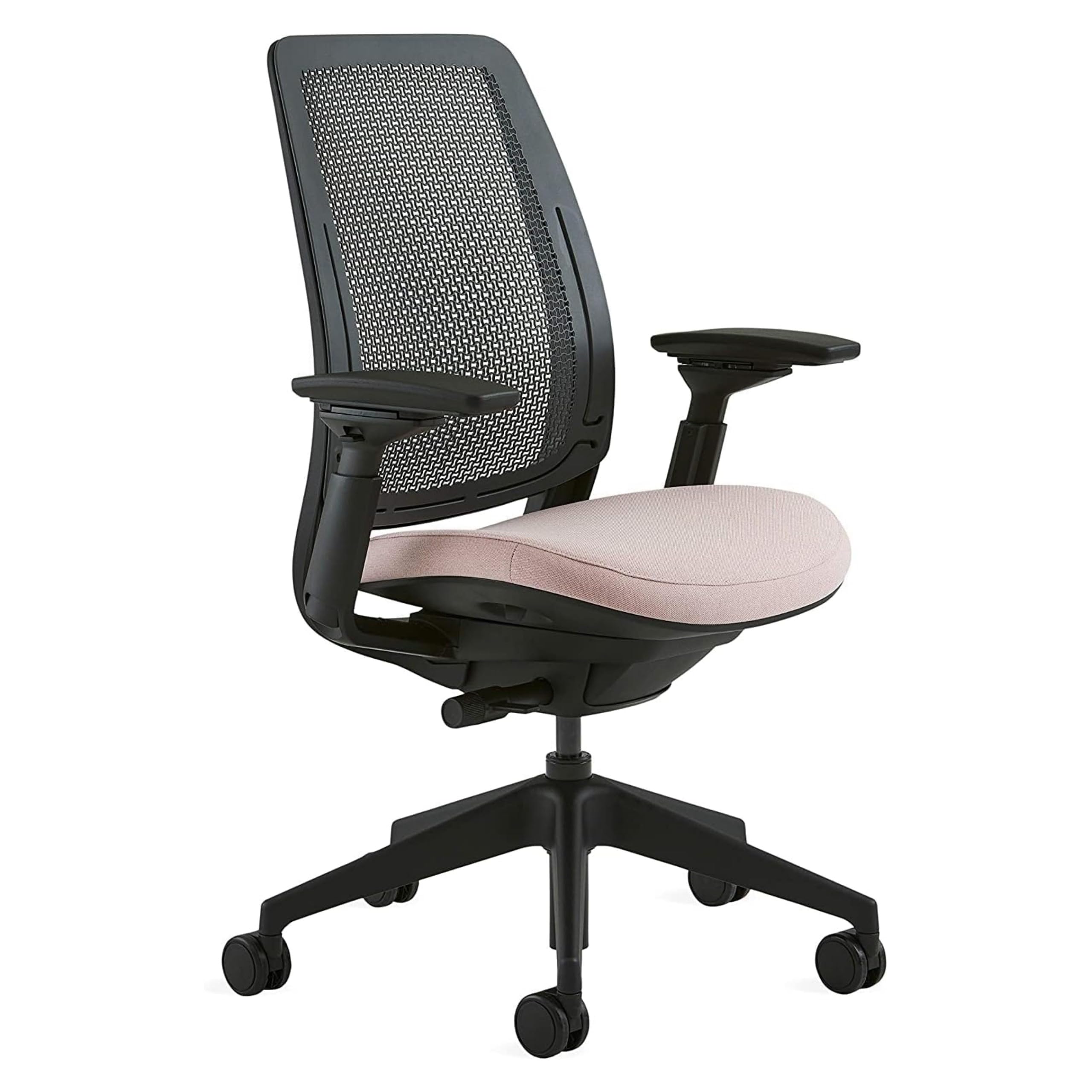 Steelcase Series 2 Office Chair - Ergonomic Work Chair with Wheels for Hard Flooring - With Back Support, Weight-Activated Adjus