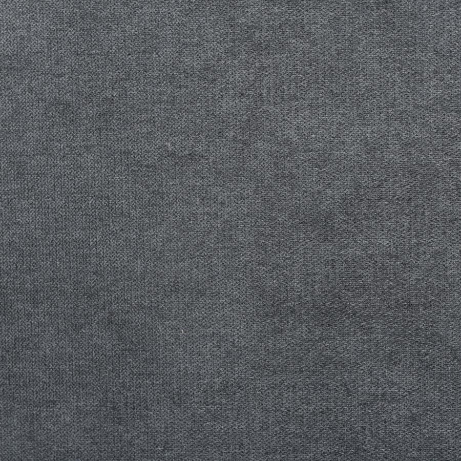 Coaster Furniture Modern Upholstered Bedroom Storage Bench Button Tufted Top Charcoal Gray Fabric Black Legs 915143