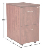 Lorell Essentials Mobile Pedestal