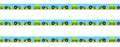 Beistle Tractor Party Tape Party Accessory Pack of 3