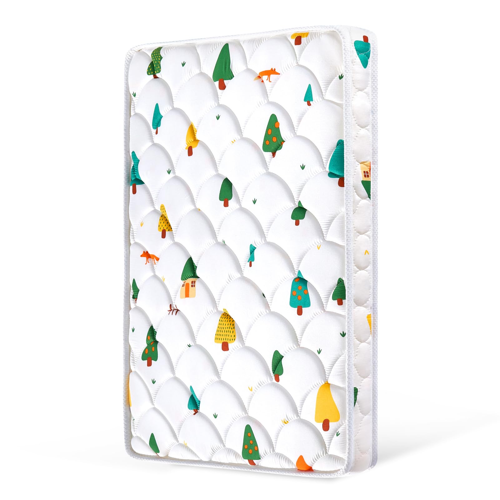 Mini Crib Mattress 38' X 24' X 4'- Firm Support And Comfort Premium Foam,Noiseless And Odorless,Hypoallergenic Mini Crib Matt