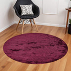 HomeRoots 510967 10 ft. Tan & Taupe Shag Hand Tufted Handmade Round Area Rug