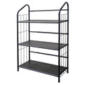 ORE International Metal Book Shelf Bookcase, Black