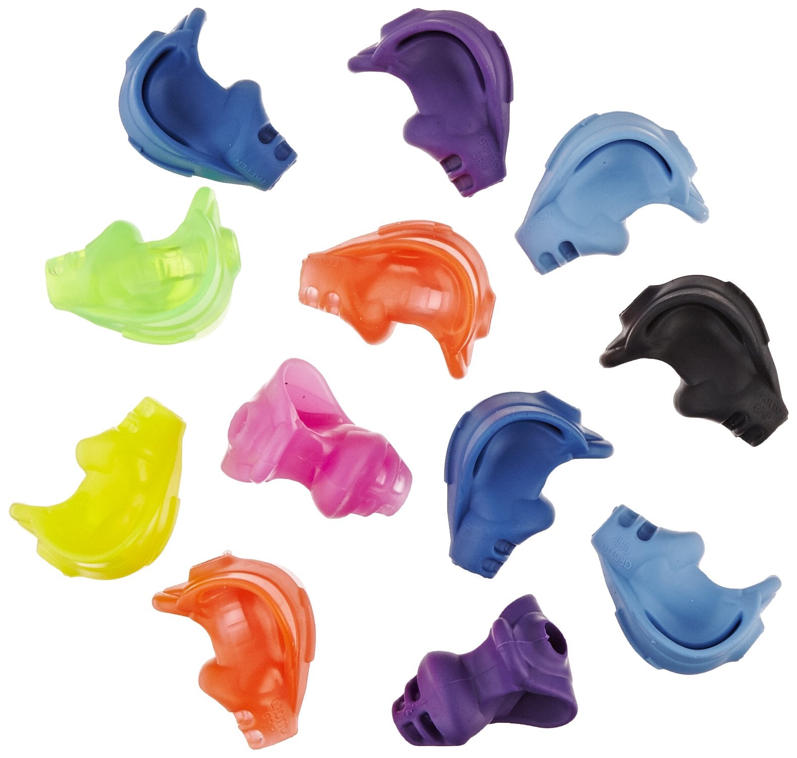 School Specialty Pencil Grotto Grip - Pack Of 12 - Assorted Colors