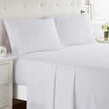 Nestl Queen Sheet Set - 4 Piece Bed Sheets For Queen Size Bed, Deep Pocket, Hotel Luxury, Extra Soft, Breathable And Cooling, Wh