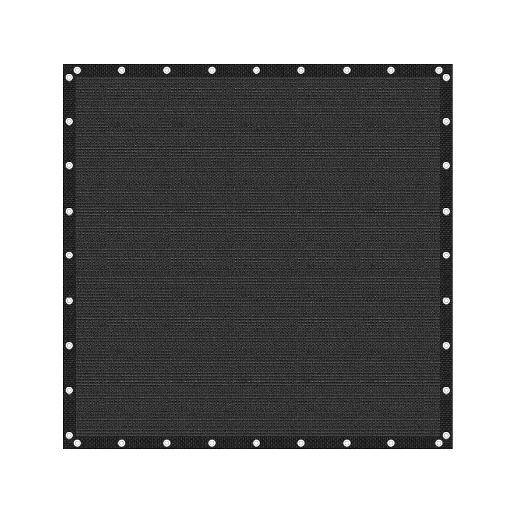 Vicllax 90% Shade Fabric Sun Shade Cloth Privacy Screen With Reinforced Grommets For Outdoor Patio Garden Pergola Cover Canopy 16X16 Ft, Graphite